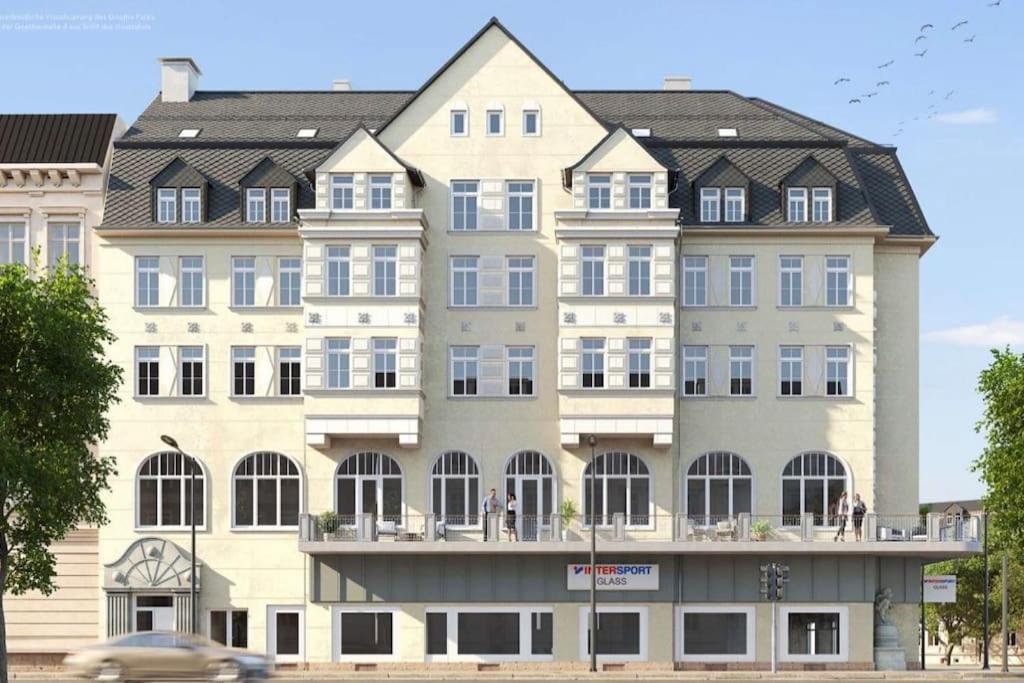 Goethe Palais Suite Charlotte 4P L Lift I Parkplatzi Zentrum I Helios Aue  Bagian luar foto